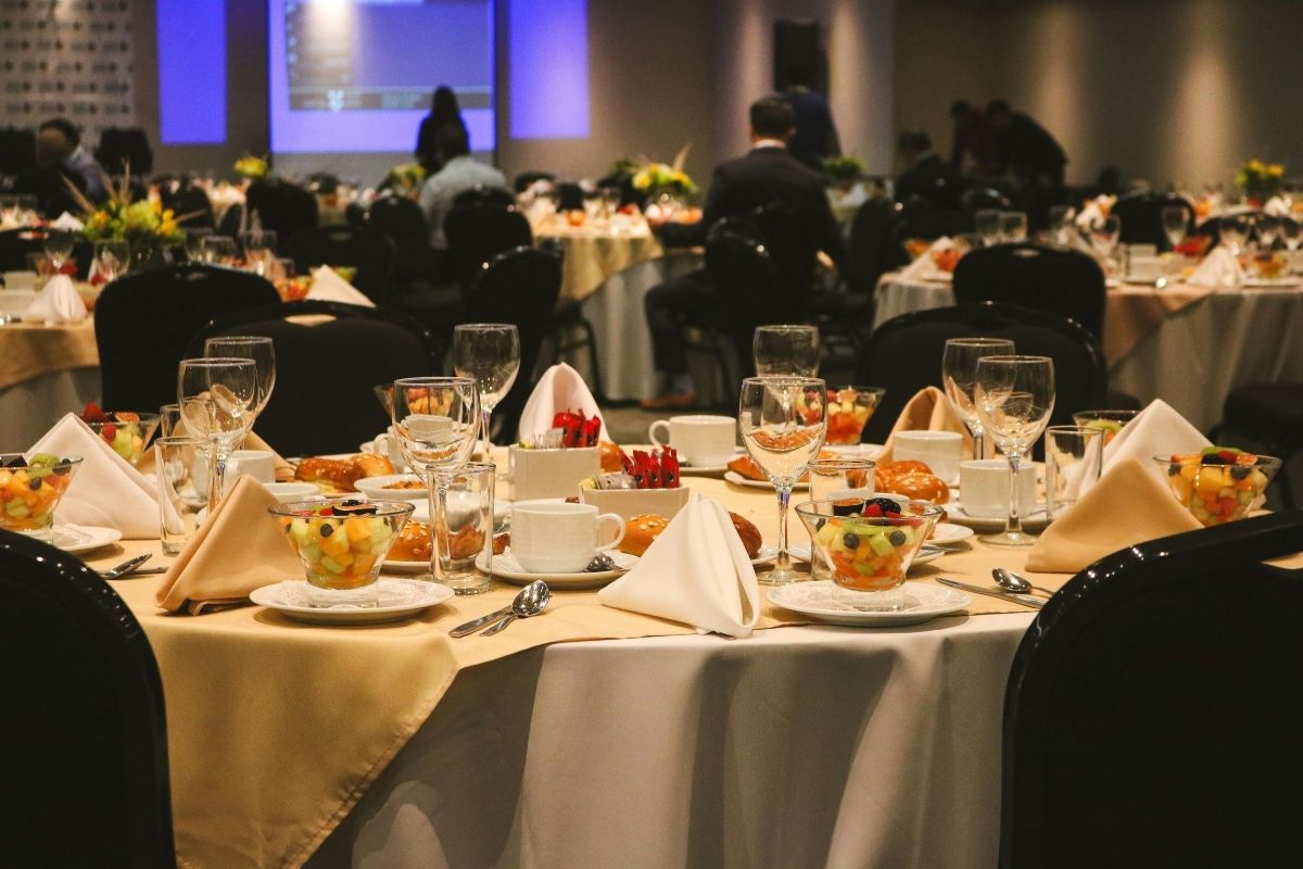 Gala setting for the Building Futures Gala